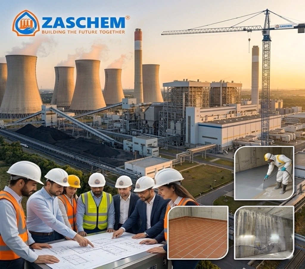Industrial waterproofing experts ZASCHEM India